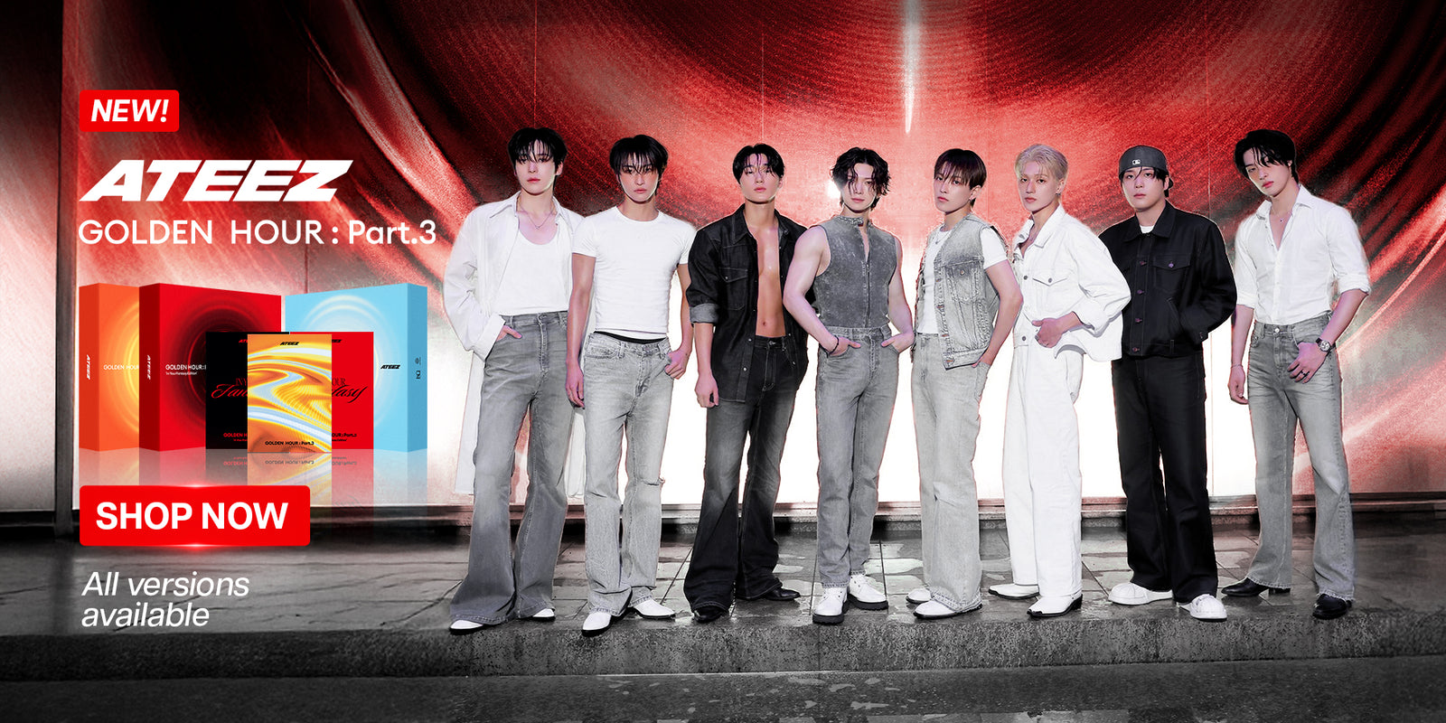 ATEEZ GOLDEN HOUR PART 3 In Your Fantasy banner