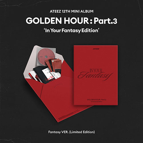 ATEEZ - GOLDEN HOUR Part 3 In Your Fantasy Edition 12th Mini Album - Limited Edition Fantasy Ver main image