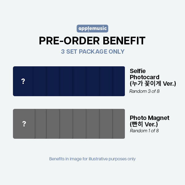 ATEEZ GOLDEN HOUR Part 4 13th Mini Album Apple Music POBs Set