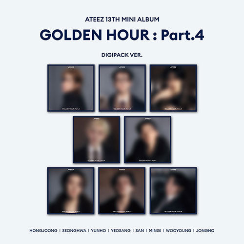 ATEEZ GOLDEN HOUR Part 4 13th Mini Album - Digipack Ver main image