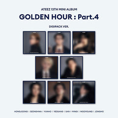 ATEEZ - GOLDEN HOUR : Part.4 [13th Mini Album - Digipack Ver.] - K