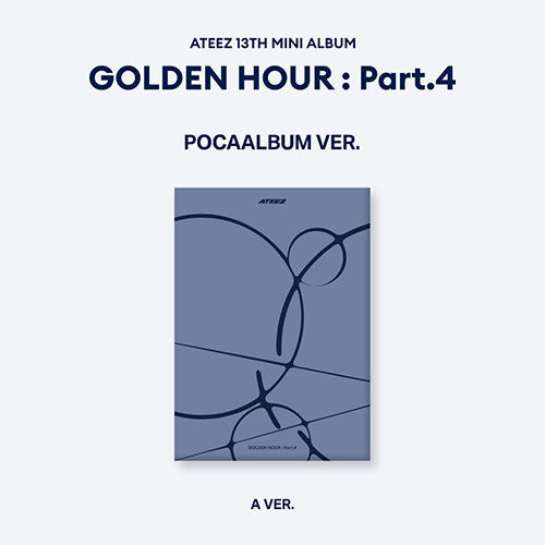 ATEEZ GOLDEN HOUR Part 4 13th Mini Album - POCA Ver A