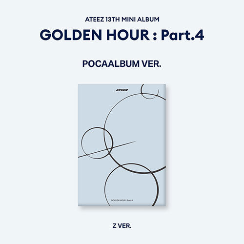 ATEEZ GOLDEN HOUR Part 4 13th Mini Album - POCA Ver Z Ver