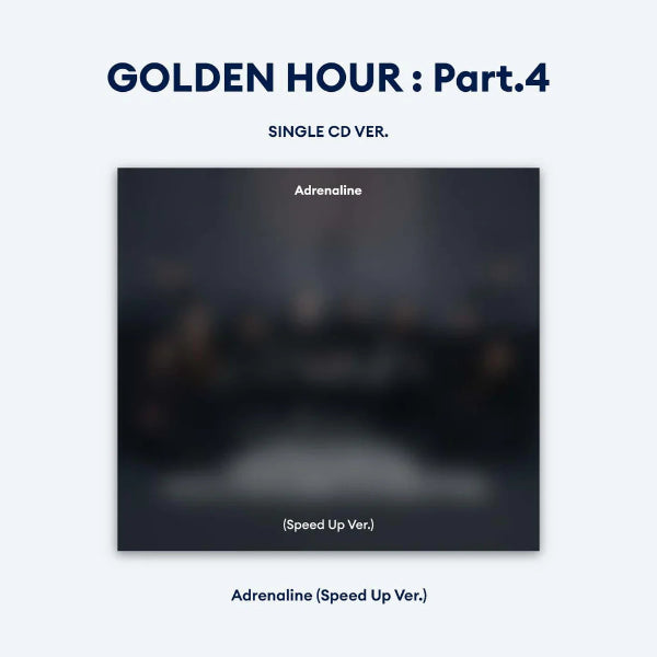ATEEZ GOLDEN HOUR Part4 13th Mini Album Single CD Ver - Speed Up Ver