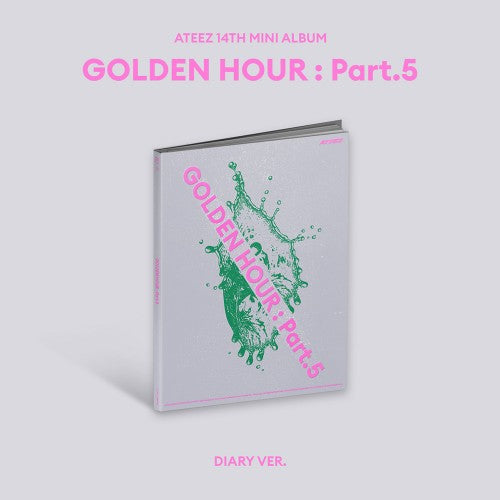 ATEEZ GOLDEN HOUR Part 5 14th Mini Album DIARY Ver - main image