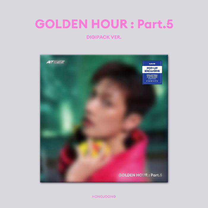 ATEEZ - GOLDEN HOUR Part 5 14th Mini Album - Digipack POP-UP HONGJOONG Ver - Main Image