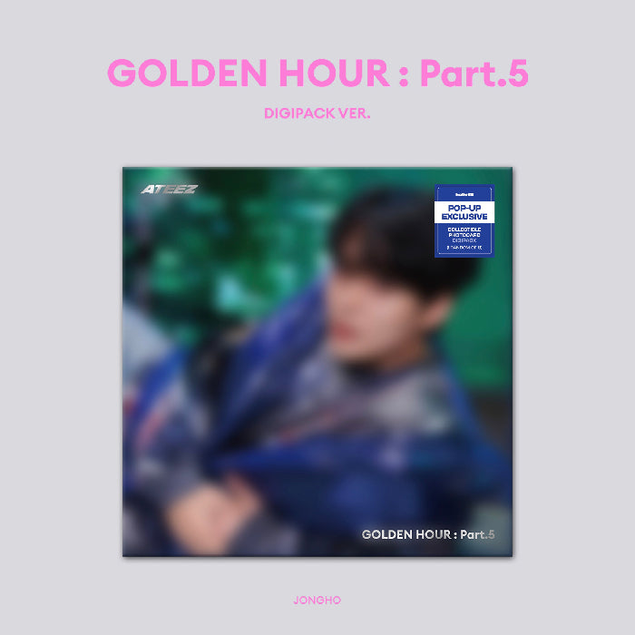 ATEEZ - GOLDEN HOUR Part 5 14th Mini Album - Digipack POP-UP JONGHO Ver - Main Image