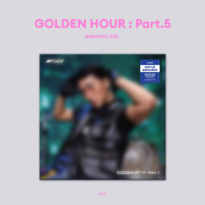 ATEEZ - GOLDEN HOUR Part 5 14th Mini Album - Digipack POP-UP SAN Ver - Main Image