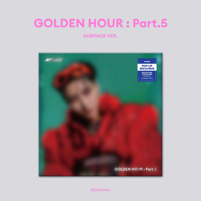 ATEEZ - GOLDEN HOUR Part 5 14th Mini Album - Digipack POP-UP SEONGHWA Ver - Main Image