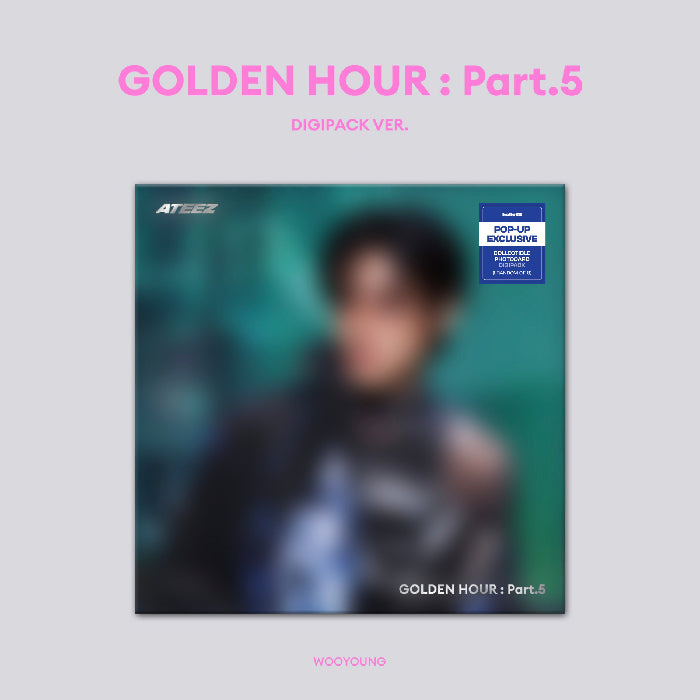 ATEEZ - GOLDEN HOUR Part 5 14th Mini Album - Digipack POP-UP WOOYOUNG Ver - Main Image