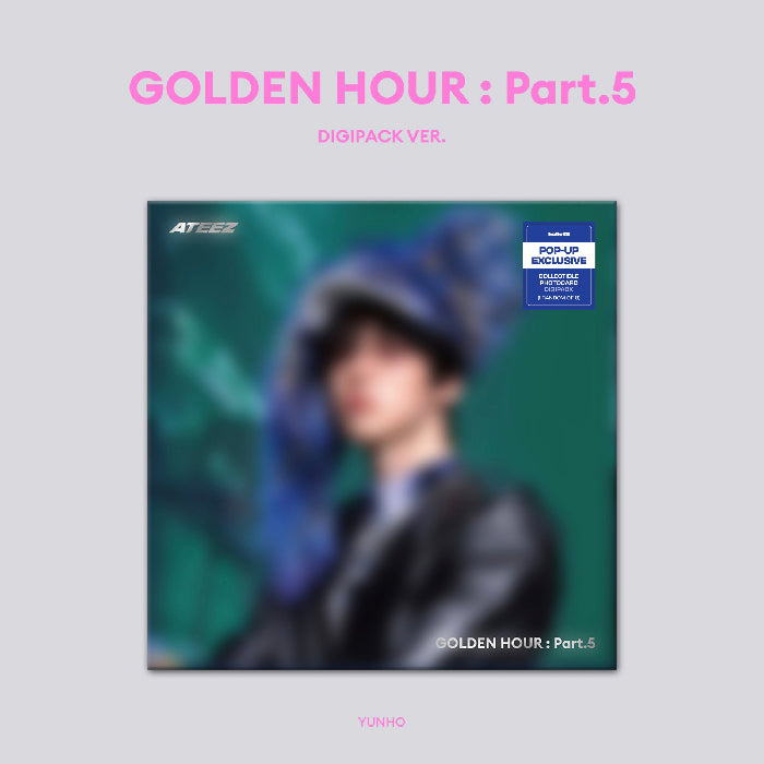 ATEEZ - GOLDEN HOUR Part 5 14th Mini Album - Digipack POP-UP YUNHO Ver - Main Image