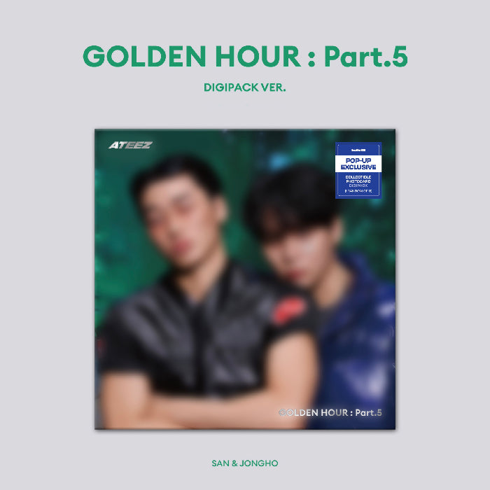 ATEEZ - GOLDEN HOUR - Part 5 - 4th Mini Album - Digipack Unit SAN AND JONGHO POP-UP Ver - Main Image