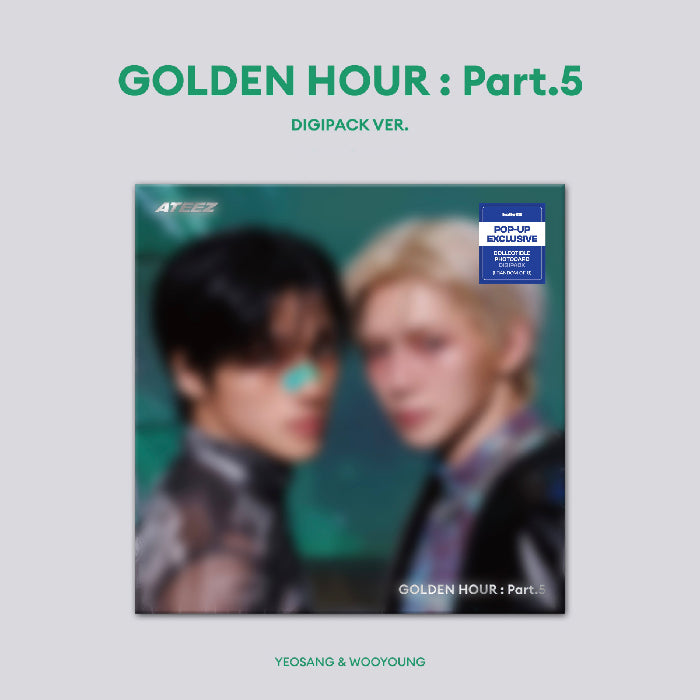 ATEEZ - GOLDEN HOUR - Part 5 - 4th Mini Album - Digipack Unit YEOSANG AND WOOYOUNG POP-UP Ver - Main Image