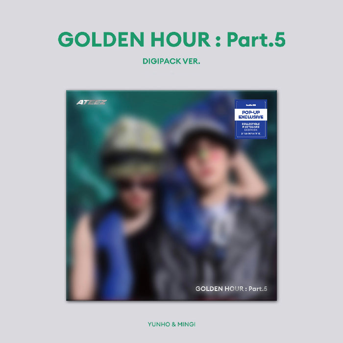 ATEEZ - GOLDEN HOUR - Part 5 - 4th Mini Album - Digipack Unit YUNHO AND MINGI POP-UP Ver - Main Image