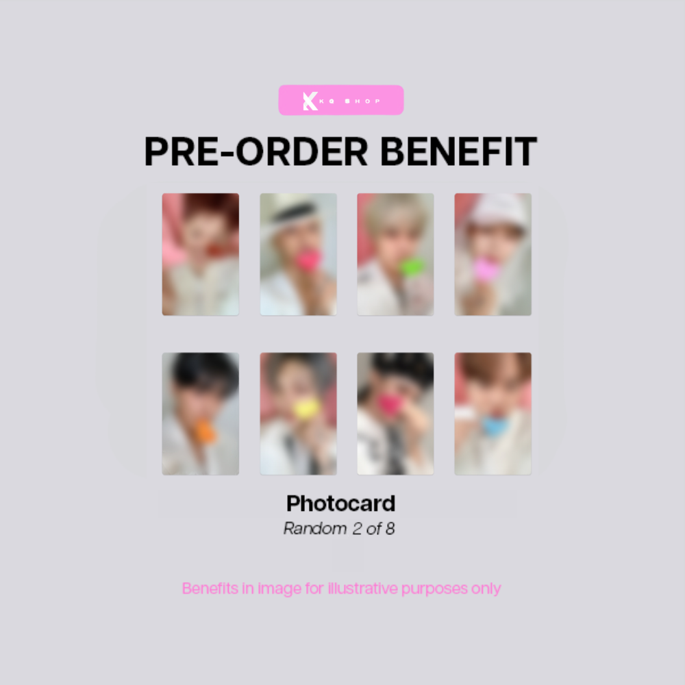 ATEEZ - GOLDEN HOUR : Part.5 [14th Mini Album - Pink LP Ver.] - K