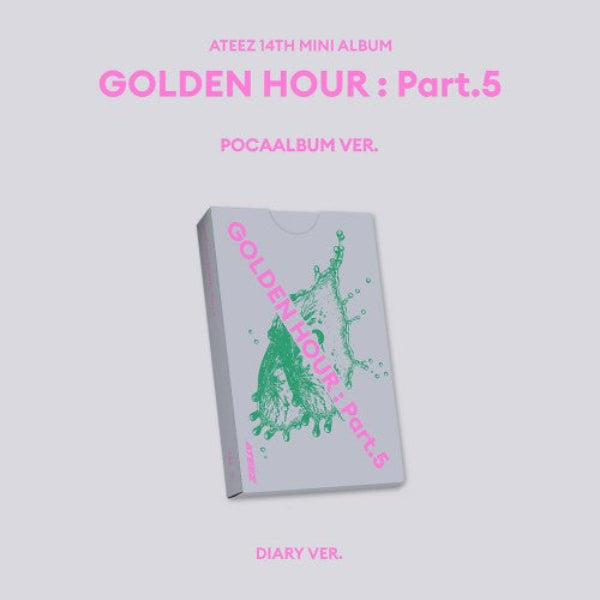 ATEEZ GOLDEN HOUR Part 5 14th Mini Album POCA Ver DIARY Ver - main image
