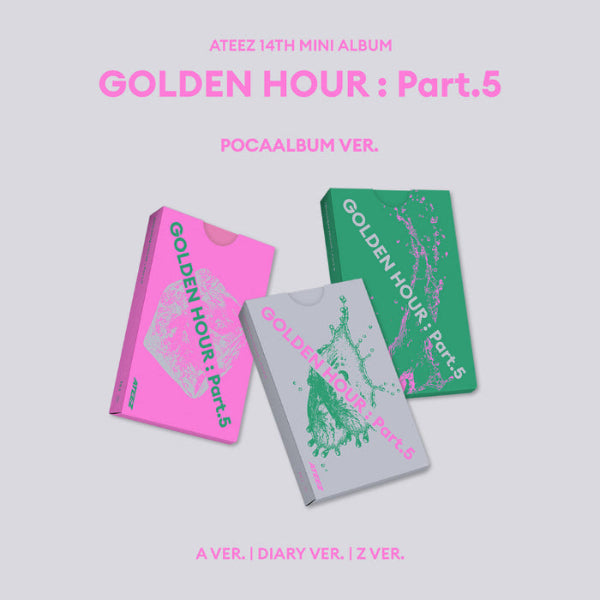 ATEEZ GOLDEN HOUR Part 5 14th Mini Album POCA Ver - main image