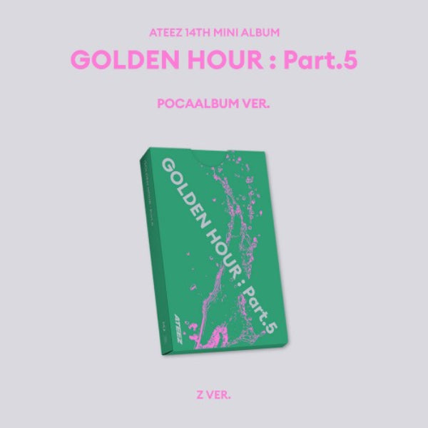 ATEEZ GOLDEN HOUR Part 5 14th Mini Album POCA Ver Z Ver - main image