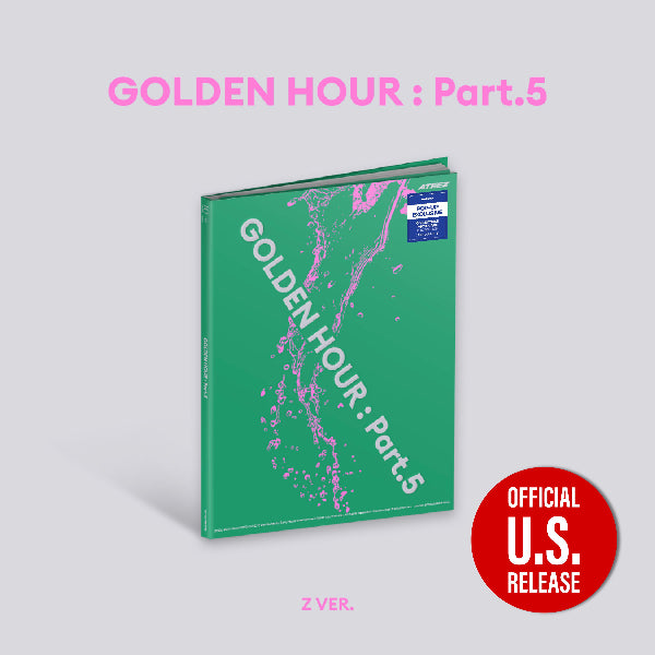 ATEEZ - GOLDEN HOUR Part 5 - 14th Mini Album - POP-UP Exclusive Z Ver - Main Image