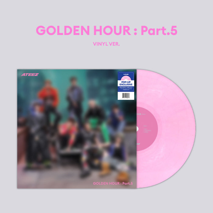 ATEEZ - GOLDEN HOUR Part 5 - 14th Mini Album - Vinyl POP-UP Ver - Main Image