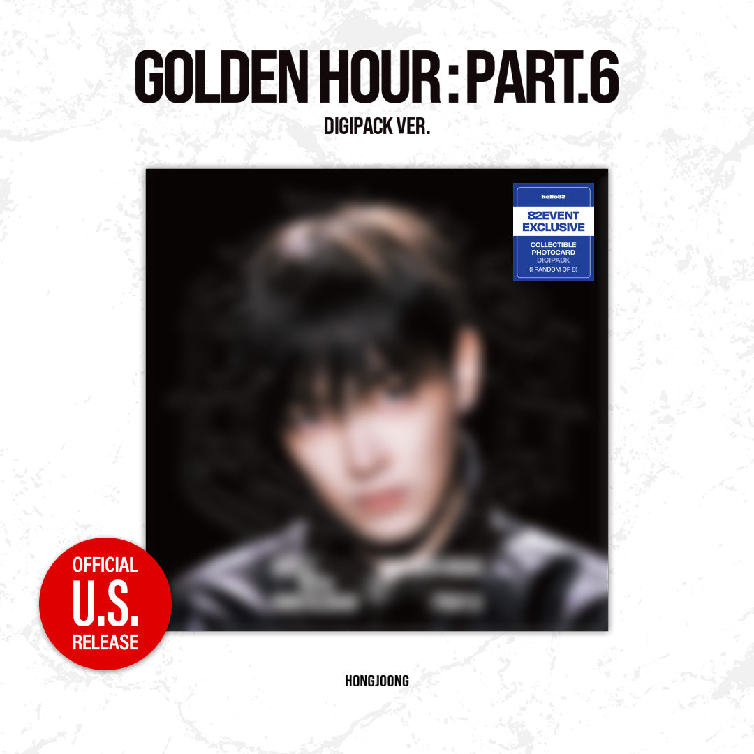 ATEEZ GOLDEN HOUR Part6 15th Mini Album - 82EVENT Exclusive Digipack Ver - HONGJOONG Ver - Main Image