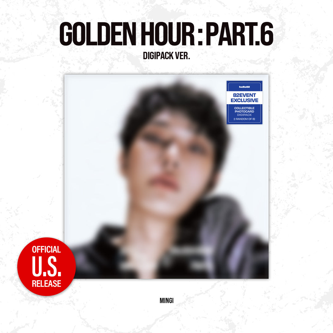 ATEEZ GOLDEN HOUR Part6 15th Mini Album - 82EVENT Exclusive Digipack Ver - MINGI Ver - Main Image