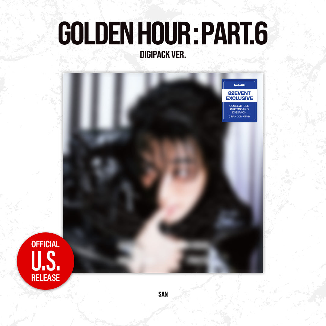 ATEEZ GOLDEN HOUR Part6 15th Mini Album - 82EVENT Exclusive Digipack Ver - SAN Ver - Main Image