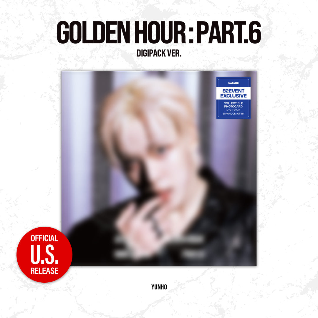 ATEEZ GOLDEN HOUR Part6 15th Mini Album - 82EVENT Exclusive Digipack Ver - YUNHO Ver - Main Image