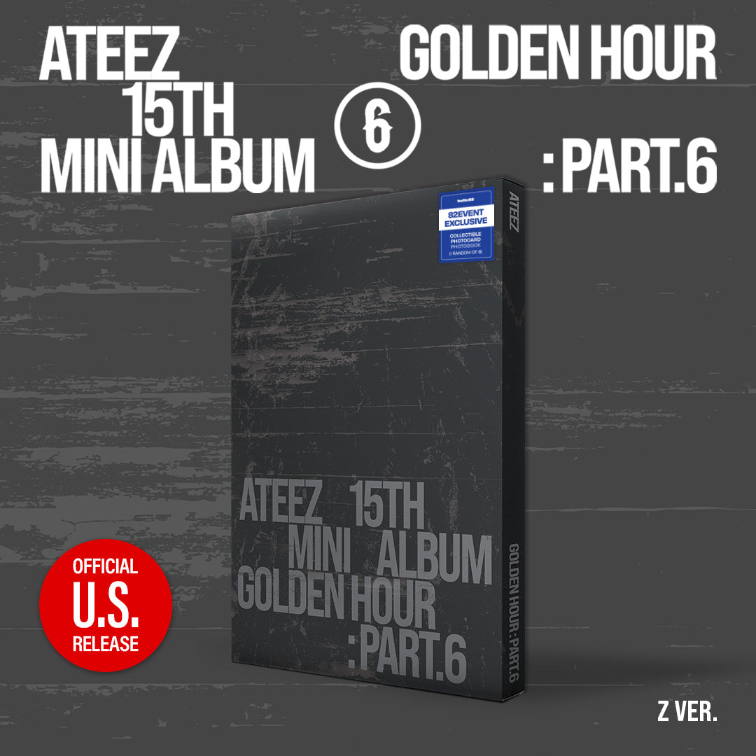 ATEEZ GOLDEN HOUR Part6 15th Mini Album - 82EVENT Exclusive Ver - Z Ver - Main Image