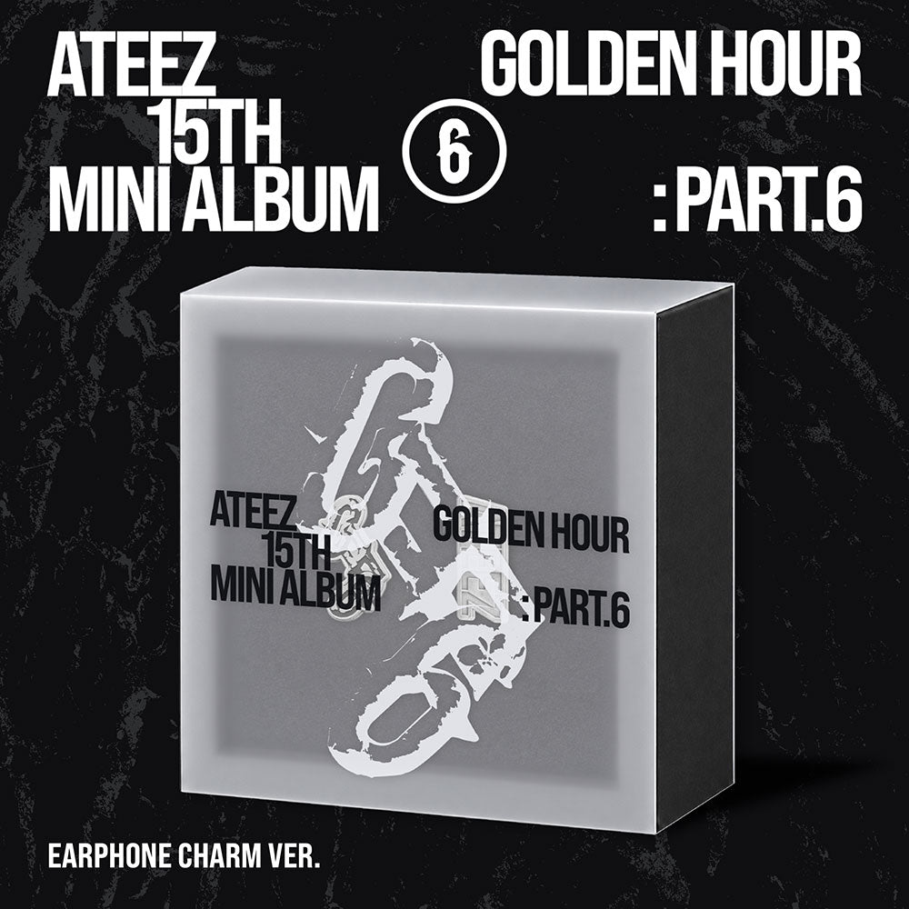 ATEEZ - GOLDEN HOUR Part 6 15th Mini Album - EARPHONE CHARM Ver main image