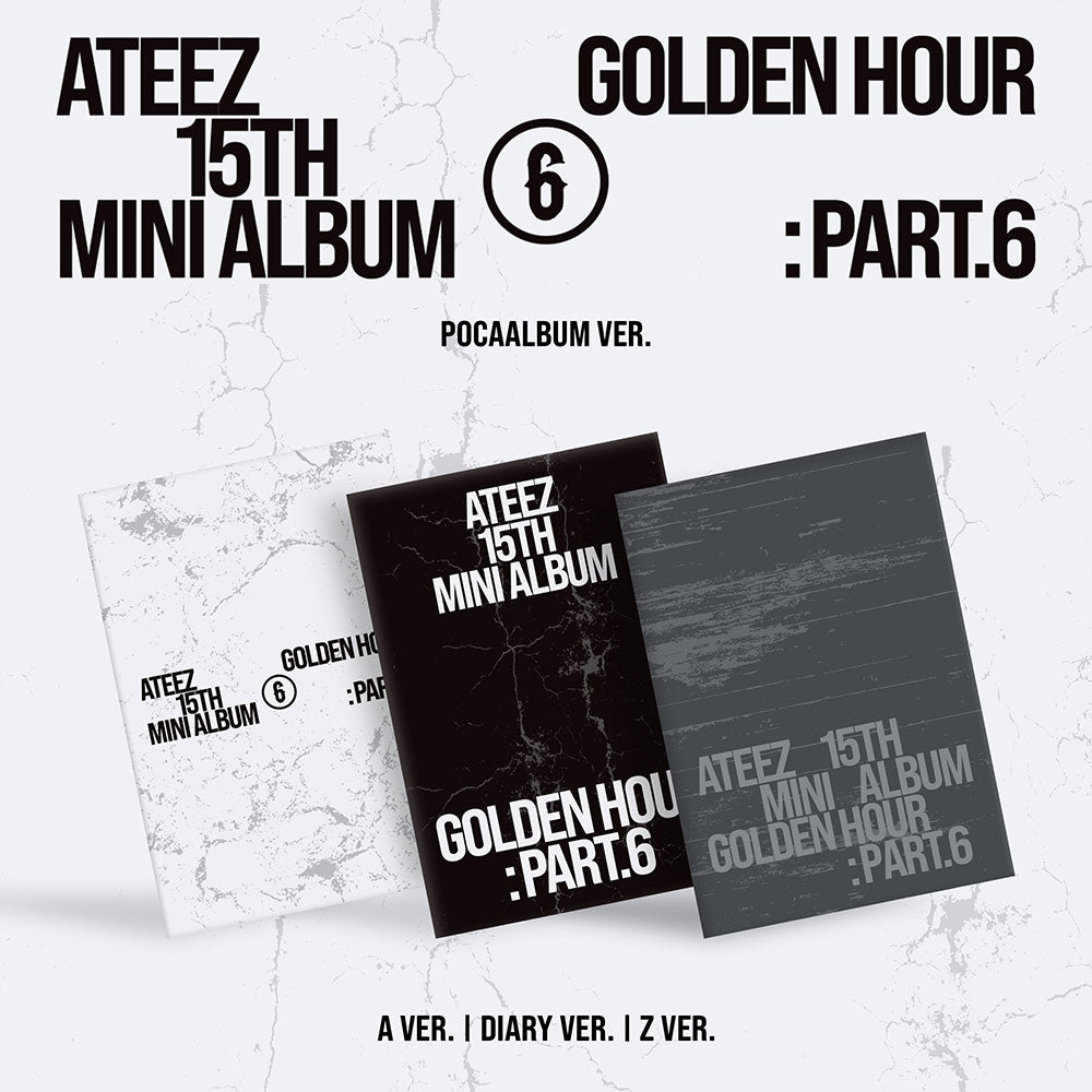 ATEEZ - GOLDEN HOUR Part 6 15th Mini Album - POCA Ver main image