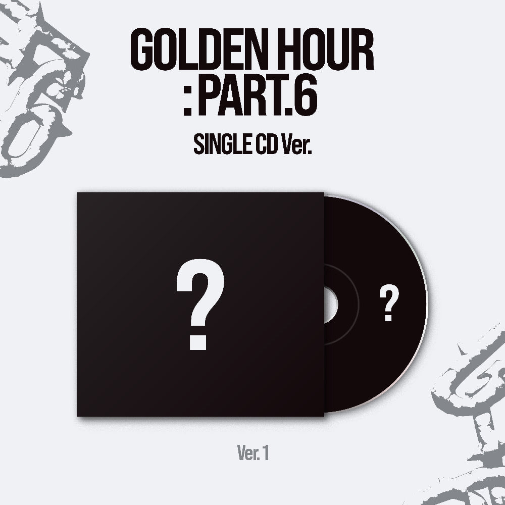 ATEEZ GOLDEN HOUR Part 6 15th Mini Album - Single CD Ver - Ver 1 - Main Image