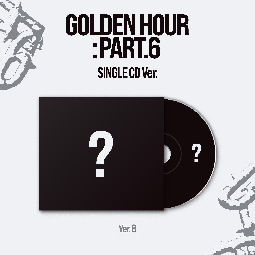 ATEEZ GOLDEN HOUR Part 6 15th Mini Album - Single CD Ver - Ver 8 - Main Image