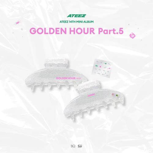ATEEZ Hair Clip GOLDEN HOUR Part 5 POP-UP Store Official MD - main image