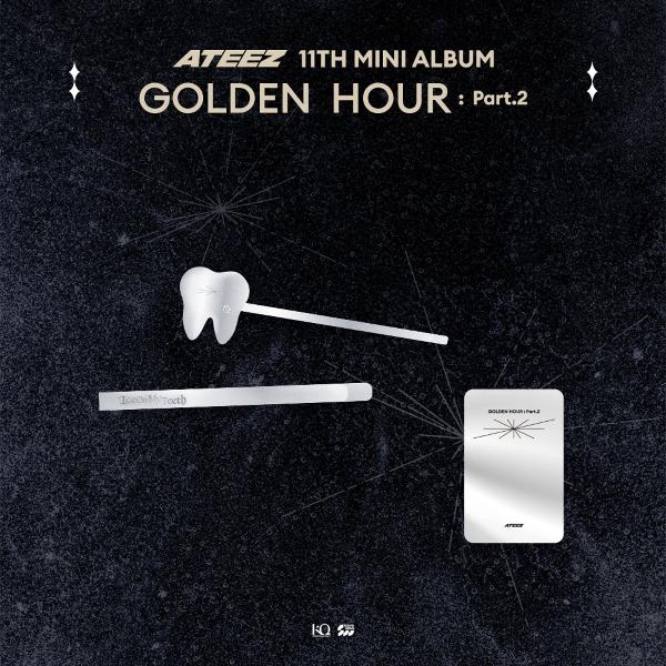 ATEEZ Hairpin Set GOLDEN HOUR Part 2 Official MD - main image