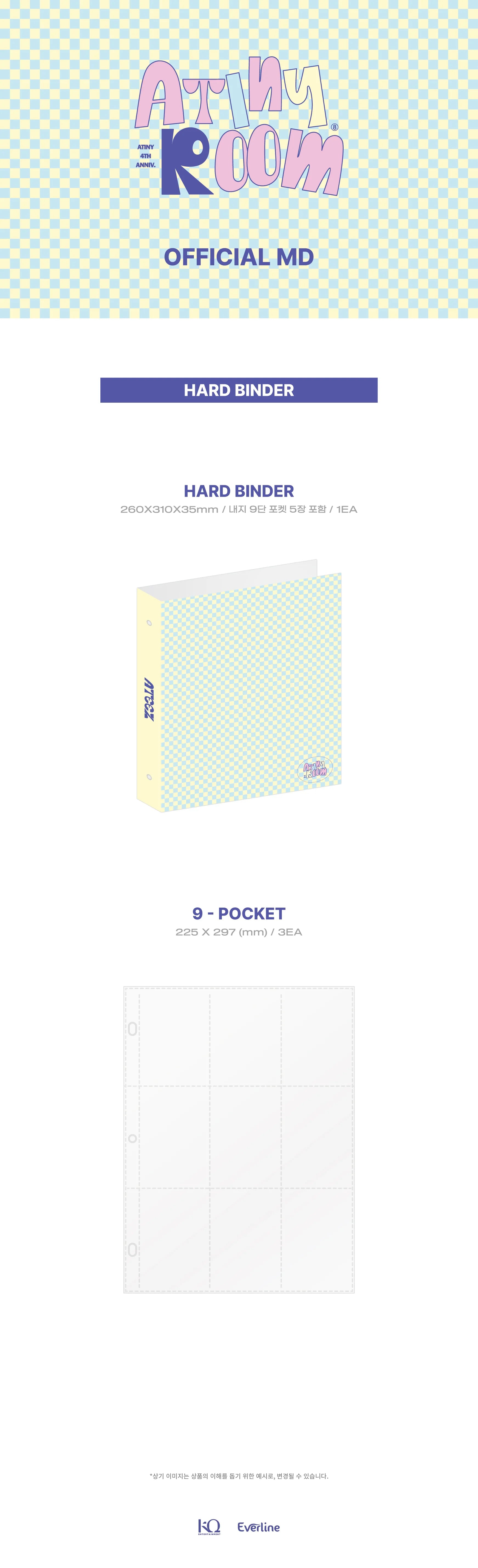 ATEEZ - Hard Binder ['ATINY ROOM' ATINY 4th Anniversary Official MD]