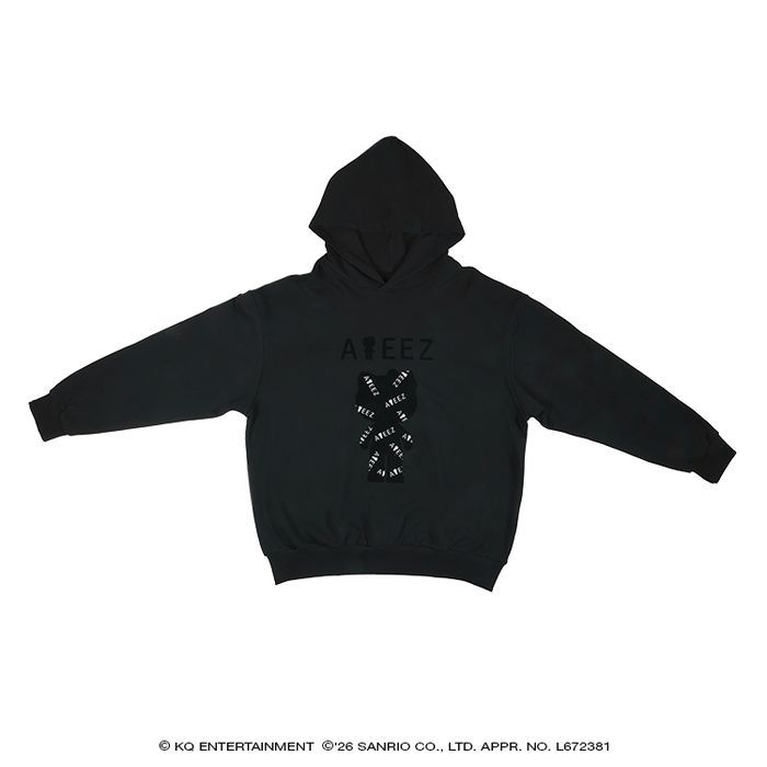 ATEEZ Hoodie ATEEZ X HELLO KITTY BLACK SERIES JP MD - Main Image