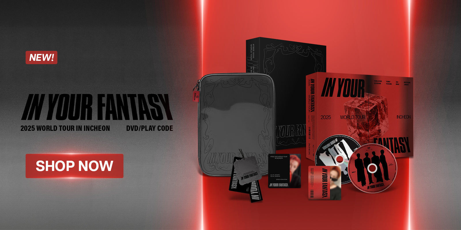 ATEEZ IN YOUR FANTASY DVD PC - Banner

