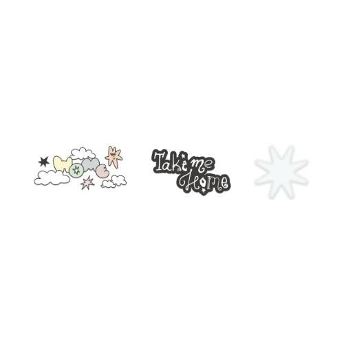 ATEEZ Iron On Custom Sticker M Deco 8ROOM 7th Anniversary POP UP Official MD - main image