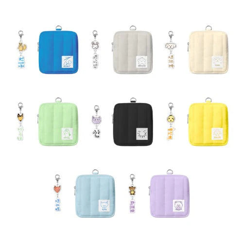 ATEEZ Keyring Mini Pouch 2025 World Tour TOWARDS THE LIGHT WILL TO POWER FINALE IN SEOUL Official MD main image