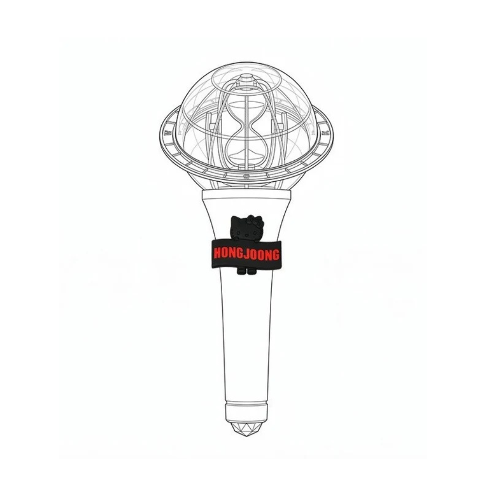 ATEEZ Light Stick Accessory ATEEZ X HELLO KITTY BLACK SERIES Official MD - Main Image