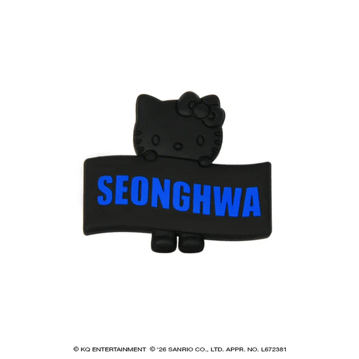 [PRE-ORDER] ATEEZ - Light Stick Accessory [ATEEZ X HELLO KITTY 'BLACK SERIES' Official MD] gallery image 2