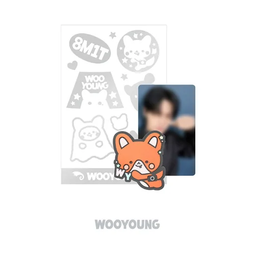 ATEEZ Light Stick Deco Set 2026 Fanmeeting ATINYS VOYAGE TINY MYSTERY Official MD WOOYOUNG Ver - main image