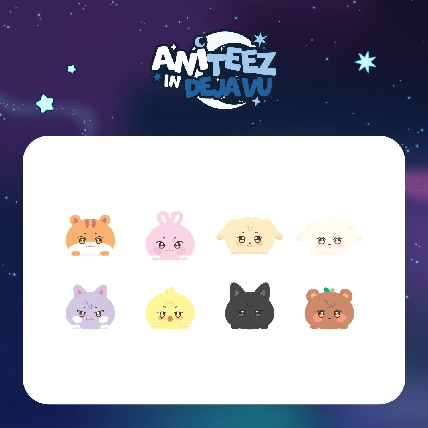 ATEEZ - Long Body Pillow ANITEEZ IN DEJAVU POP UP Official MD main image