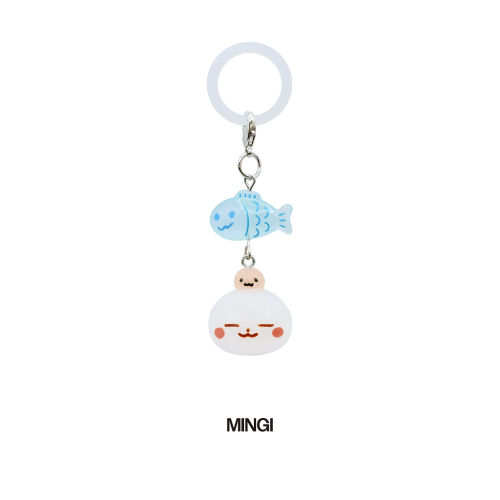 ATEEZ Lucky Fish Charm 8th Anniversary Exhibition BLUE DRIFT Official MD MINGI Ver - main image