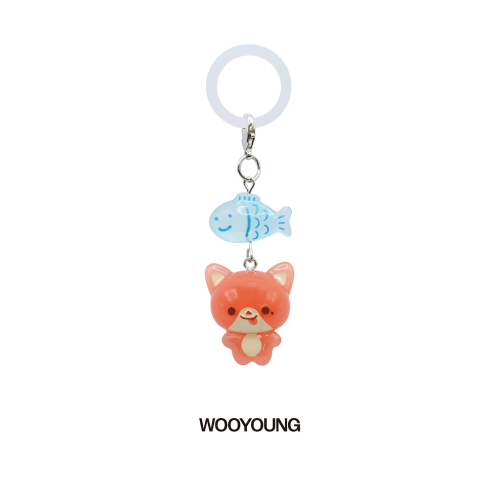 ATEEZ Lucky Fish Charm 8th Anniversary Exhibition BLUE DRIFT Official MD WOOYOUNG Ver - main image