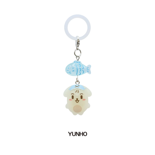 ATEEZ Lucky Fish Charm 8th Anniversary Exhibition BLUE DRIFT Official MD YUNHO Ver - main image