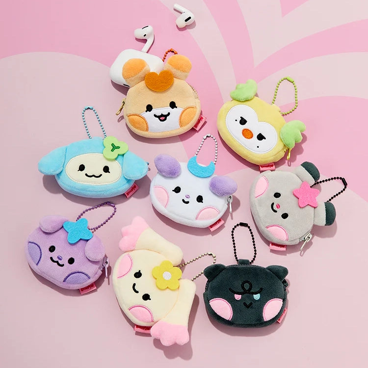 ATEEZ - MIGHTEEZ Mini Face Pouch [Press, Start! Enter the MIGHTEEZ ATEEZ - MIGHTEEZ Mini Face Pouch [Press, Start! Enter the MIGHTEEZ