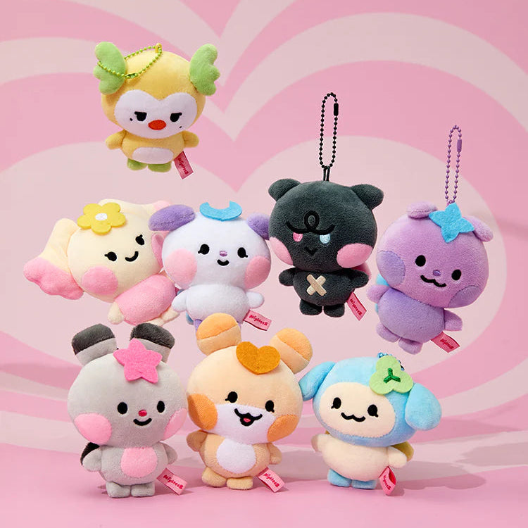 ATEEZ - MIGHTEEZ Mini Plush Keyring [Press, Start! Enter the