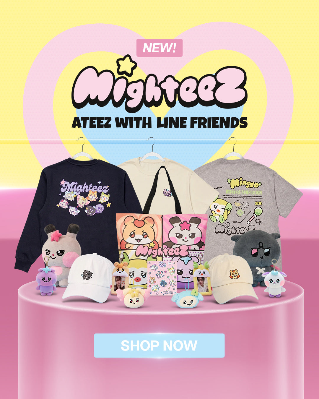 ATEEZ MIGHTEEZ - Mobile Banner